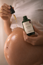Pregnancy Belly & Body Oil  |  Luxe Hydration & Skin Nourishment | Aura