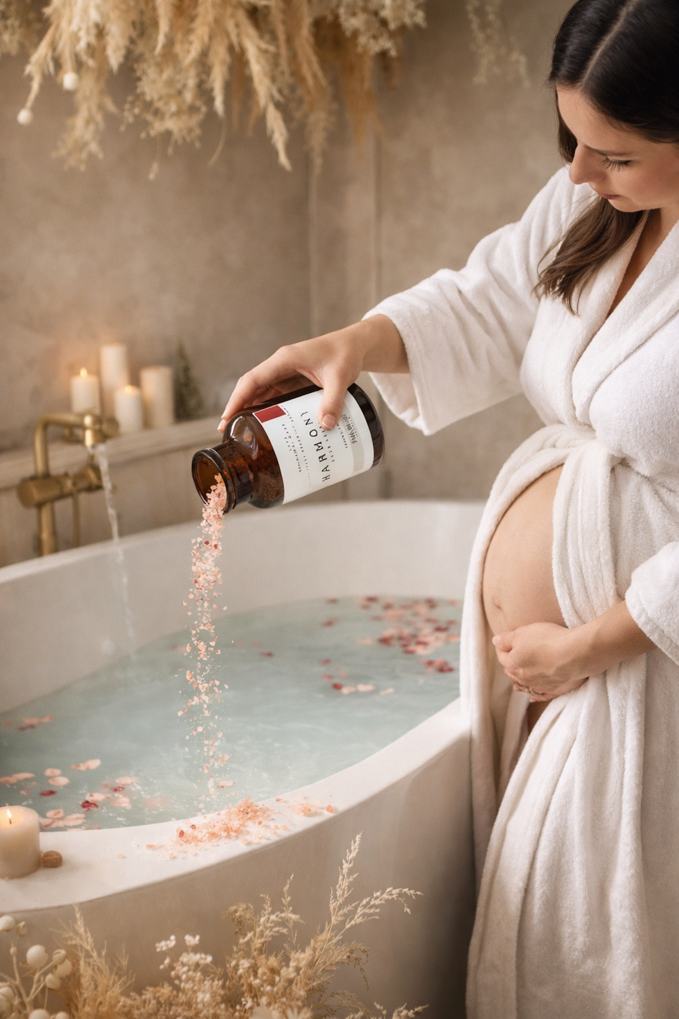 Harmony Botanical Bath Salts  |   Luxe Care for Relaxation & Wellbeing