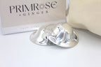 Pure 999 silver nipple cups for soothing breastfeeding care